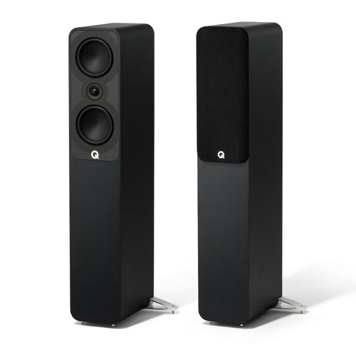 Q Acoustics 5040 Floorstanding HI-FI Home Cinema Loud Speakers Satin Black