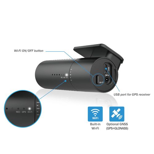 BlackVue Dash Cam DR590X-1CH 32GB Full HD 1080p Starvis Wi-Fi 1 Channel Camera