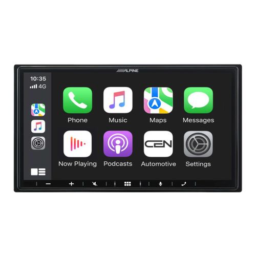 Alpine iLX-W650BT Apple CarPlay Android Auto Bluetooth Shallow Mount Car Stereo