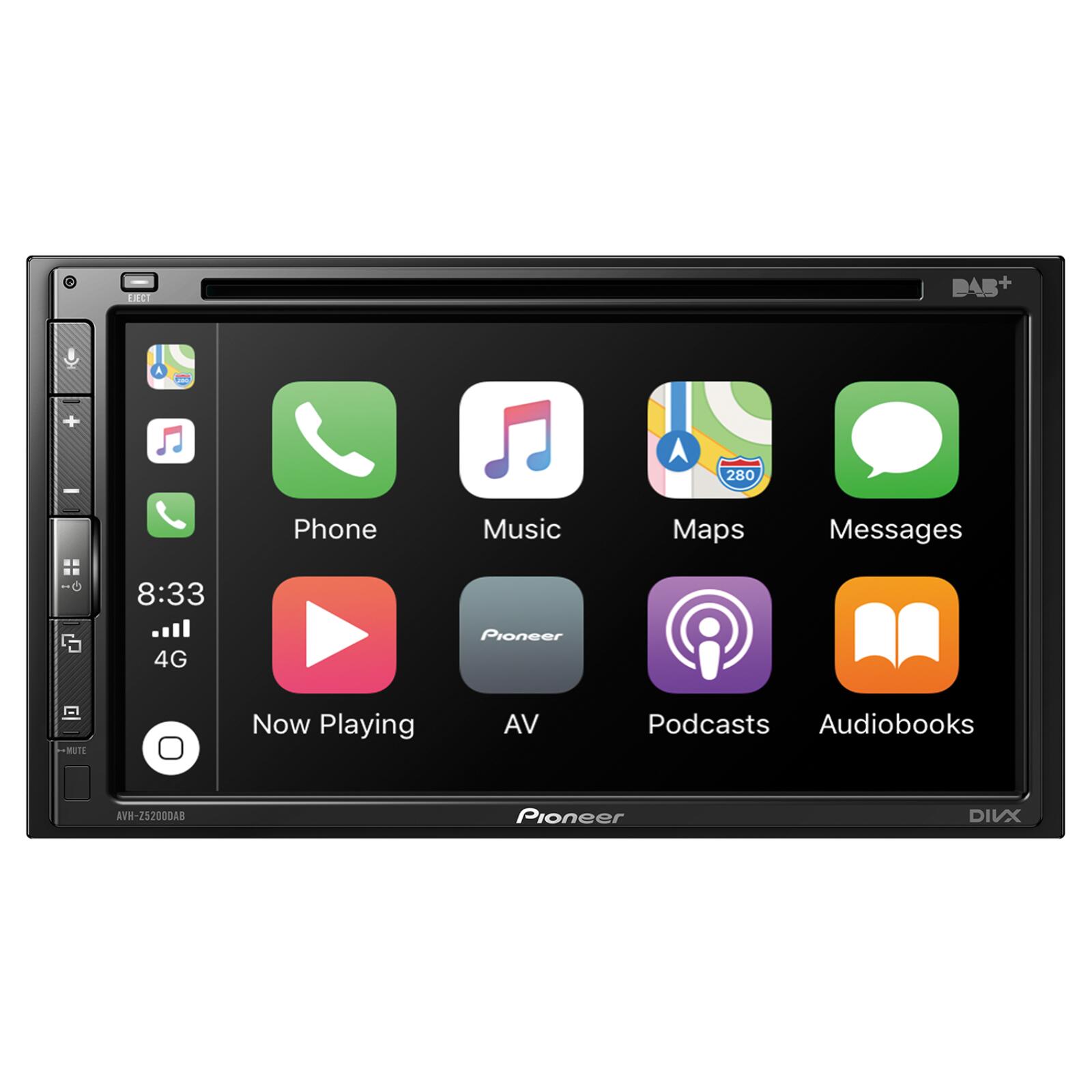 Pioneer AVH-Z7200DAB 1-DIN Multimedia Player, Fold-Out 7-Inch ClearType Touch Screen, Smartphone Connection, Apple Car Play, Android Car, USB, Bluetoo - 3