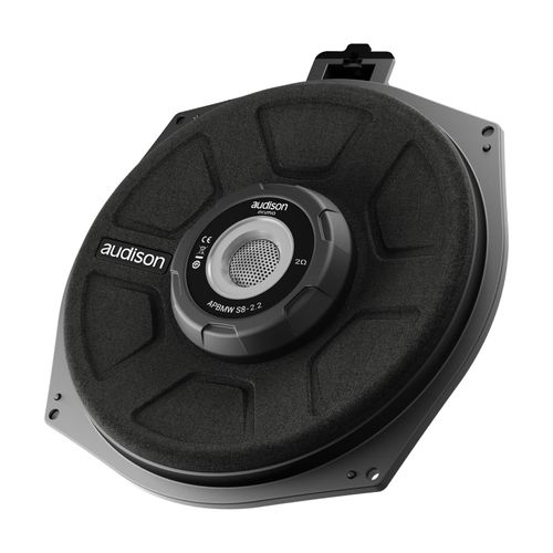 Audison Prima APBMW S8-2.2 Single 2ohm Plug & Play Under Seat Subwoofer BMW 150w