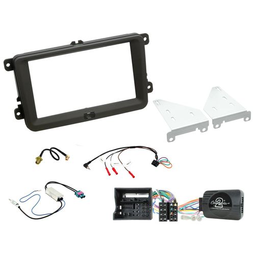 Connects 2 CTKVW17 Volkswagen T6 Caddy VW MIB-PQ Double Din Installation Kit