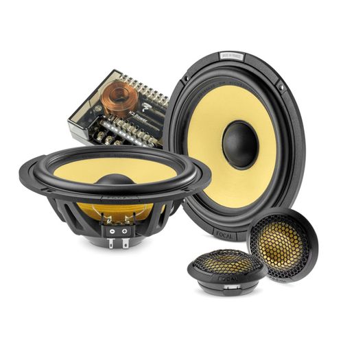 Focal K2 Power ES 165 K2S 6.5 Inch 16.5cm Slim 2 Way Component Speakers 70w Pair