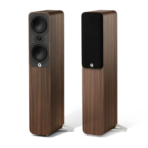 Q Acoustics 5040 Floorstanding HI-FI Home Cinema Loud Speakers Santos Rosewood