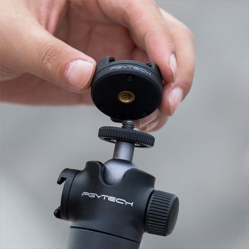PGYTECH Caplock Action Camera Quick Release Set for GoPro Insta 360 DJI Cameras