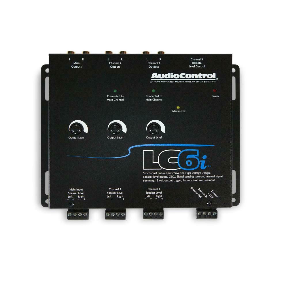 AudioControl LC6i 6 Channel Speaker Level Line Out RCA Converter High to Low