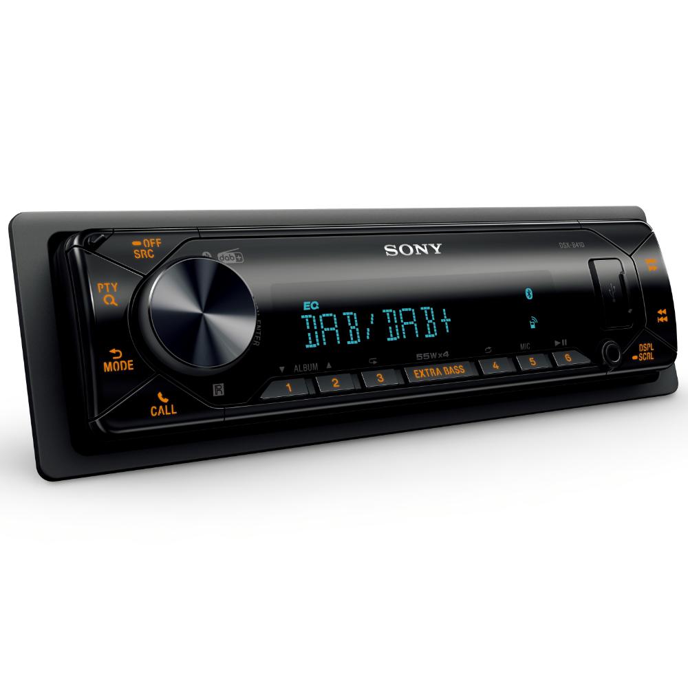 Sony DSX-B41D Mechless Dual Bluetooth USB AUX DAB Digital Radio Car Van ...