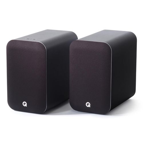 Q Acoustics M20 Wireless Powered Bookshelf Speakers aptX HD Bluetooth 5.0 Black