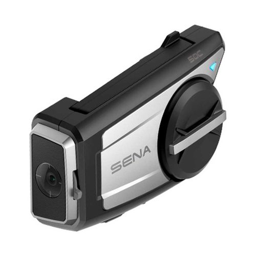 Sena 50C 4K Camera Mesh Motorcycle Helmet Bluetooth Headset Intercom HK Sound