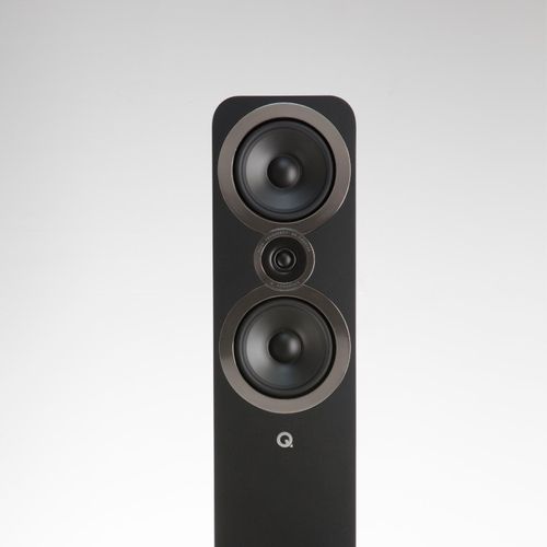 Q Acoustics 3050i Floorstanding HI-FI Home Cinema Loud Speakers Carbon Black