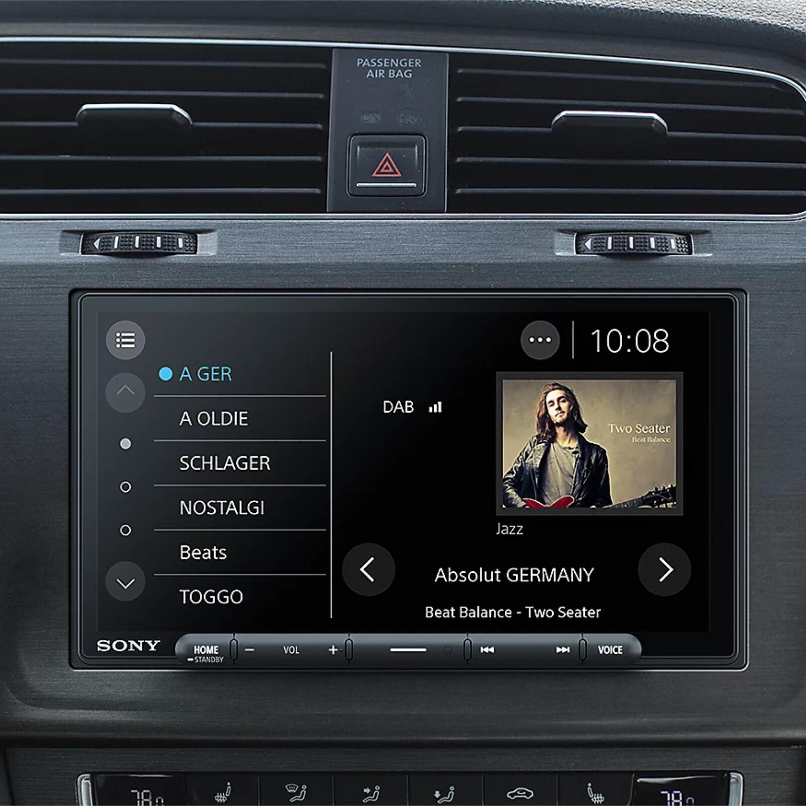 Sony XAV-AX4050 Wireless Apple CarPlay, Multimedia Bluetooth DAB Radio