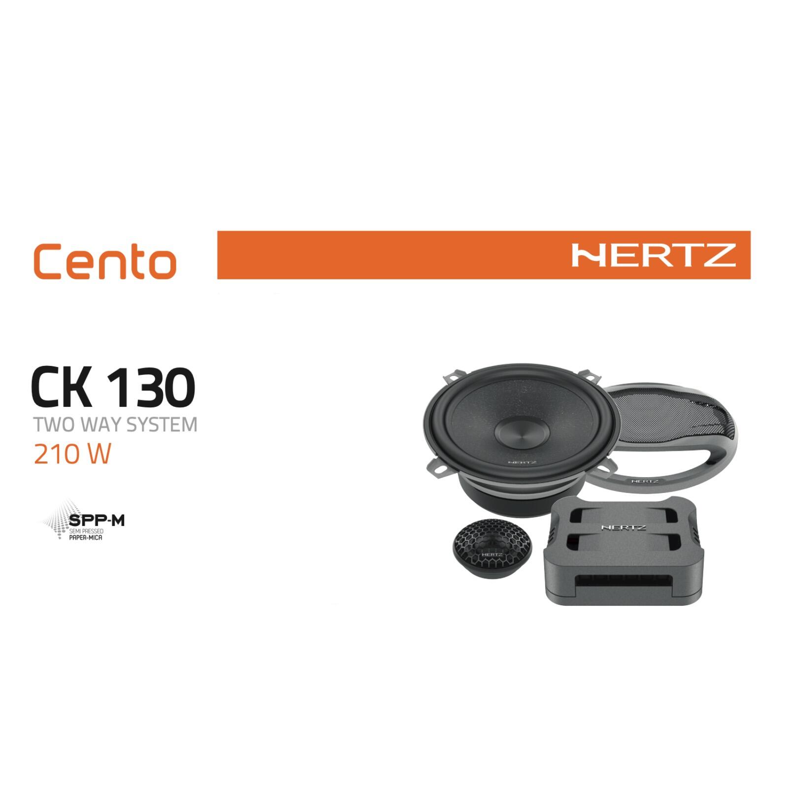 Hertz Cento CK 130 5.25 Inch 13cm 2 Way Car Door Component Speakers 70w RMS Pair