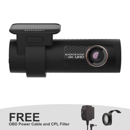 BlackVue Dash Cam DR970X-1CH 4K Wi-Fi GPS Camera Free CPL Filter & OBD Hardwire