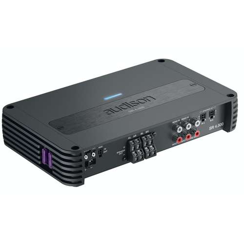 Audison SR 4.500 V2 Amp 4 Channel High Power Compact Speaker Amplifier 500w RMS