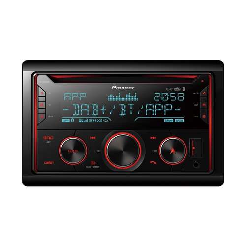 Pioneer FH-S820DAB CD DAB Radio iPod USB Spotify Bluetooth Double Din Car Stereo