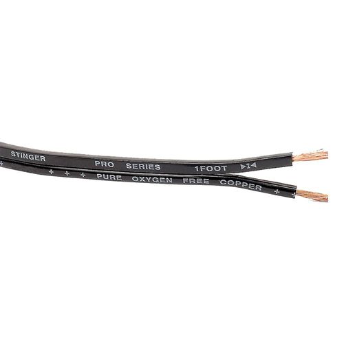 Stinger Speaker Cable 18 Gauge Pro OFC Car Audio Speaker Wire Black SPW518BK1
