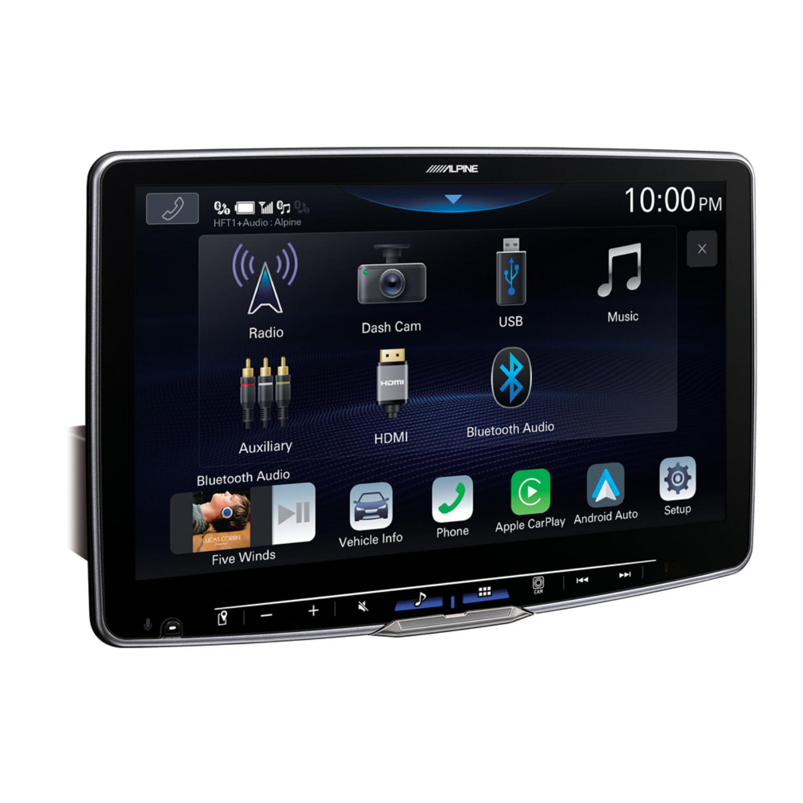 Alpine ILX-F115D Halo 11 Apple CarPlay Bluetooth