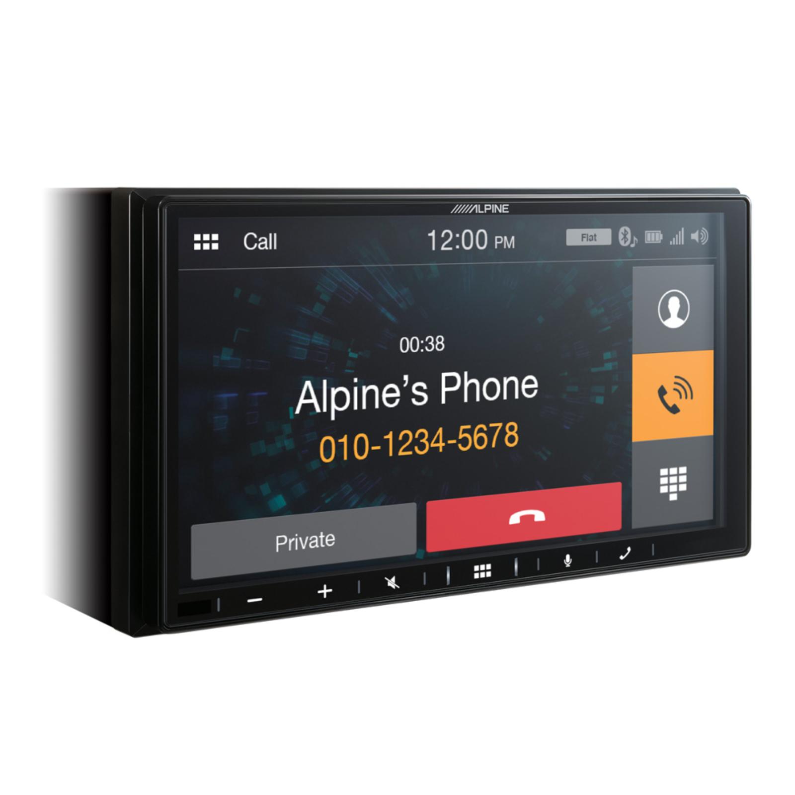 Alpine iLX-W650BT Apple CarPlay Android Auto bluetooth
