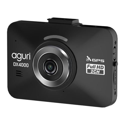 Aguri DX4000 Drive Assist Dash Cam GPS Speed Camera Trap Detector 3.5" LCD 16GB