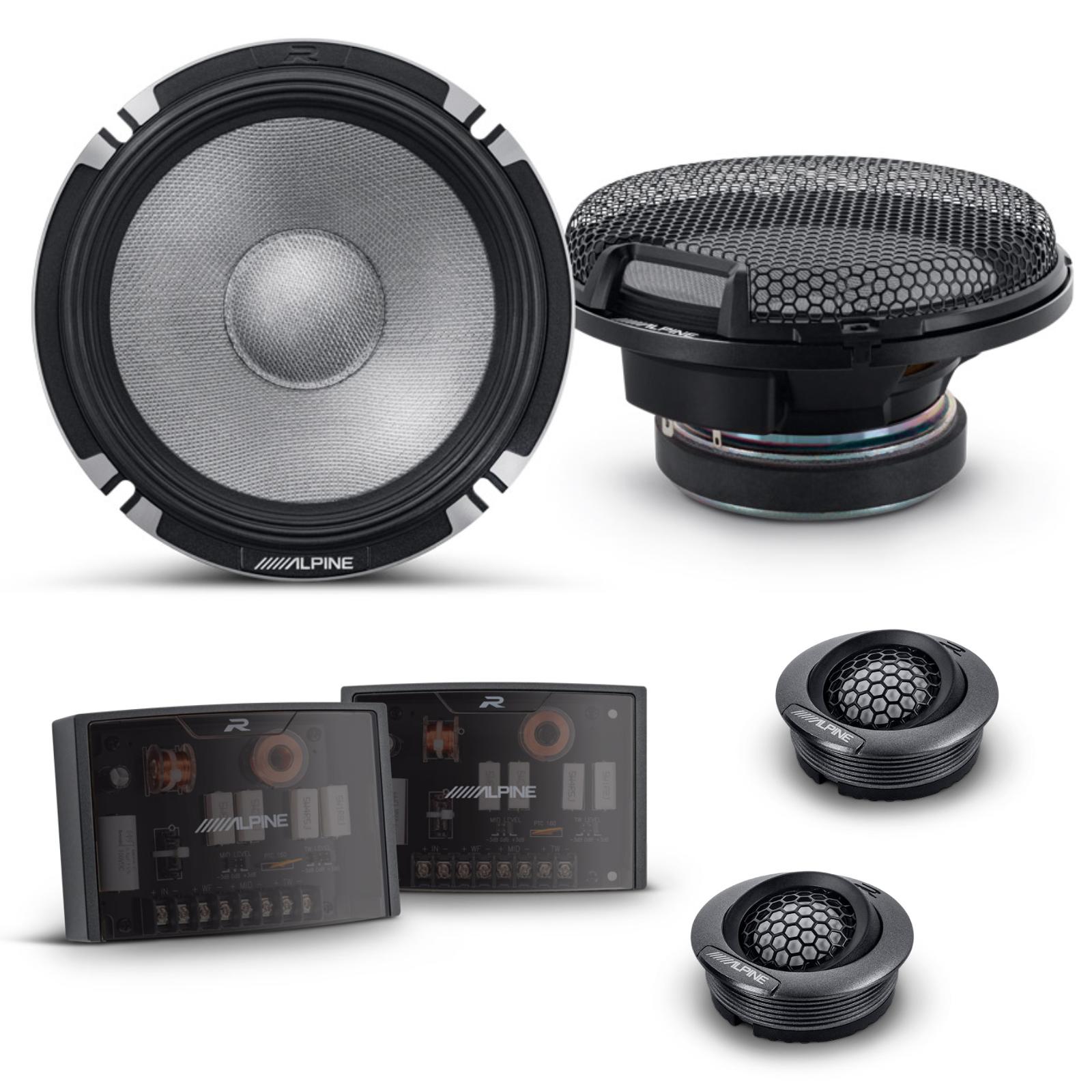 Alpine R2-S652 Speakers 6.5 Inch Way Component