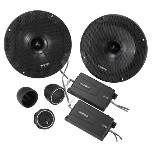Kicker CSS654 CS Series 6.5" 16cm 2 Way Car Door Component Speakers 100w RMS