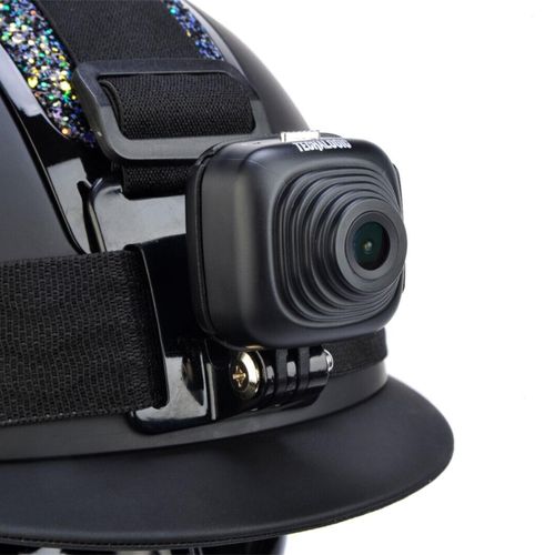 Techalogic HC-1 Camera Motorcycle Bike Helmet & Horse Riding Hat WiFi 2K Quad HD