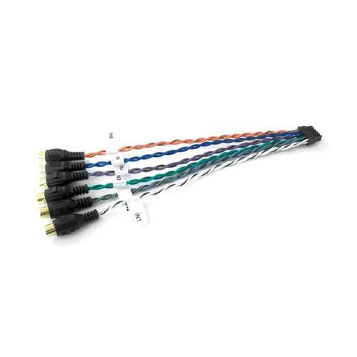 Audison PIC 6 Six Channel RCA PRE Out Connector Cable for bit Nove Pre Inputs
