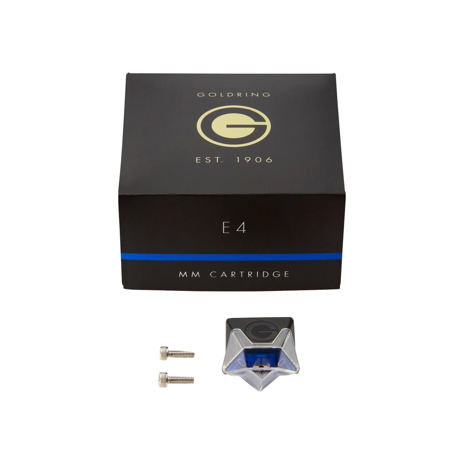 Goldring E4 Cartridge & Stylus E Series Moving Magnet Vinyl Turntable Elliptical
