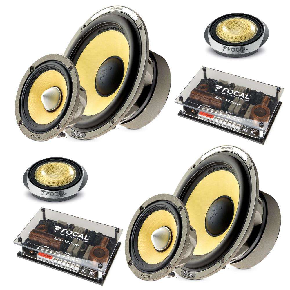 Focal ES 165KX3 K2 Power Series component speakers