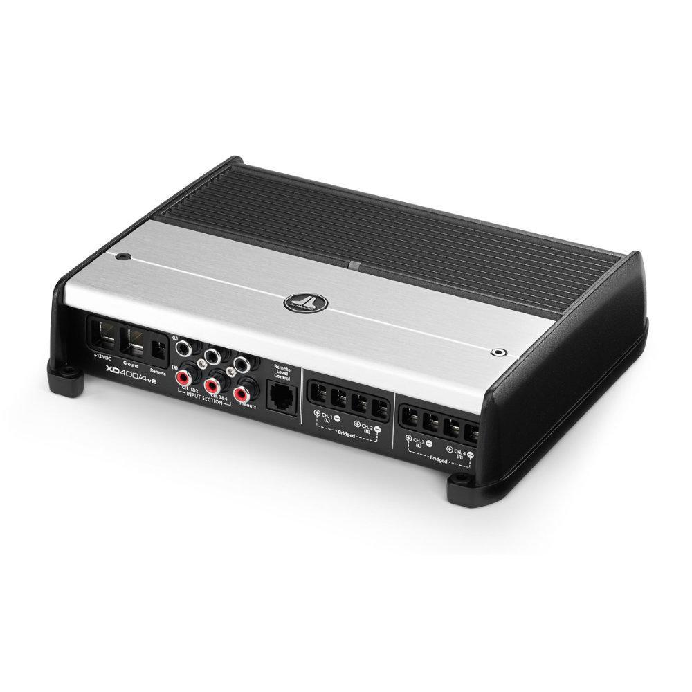 JL Audio XD400/4 v2 XD Series 4 Channel Class D Car Amp Amplifier 400w RMS