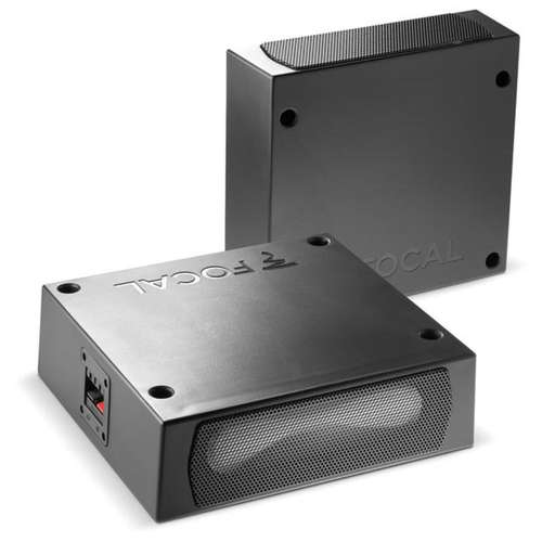 Focal ISUB Twin Sub Powerful Compact Passive Underseat Car Subwoofer 2x 100w RMS