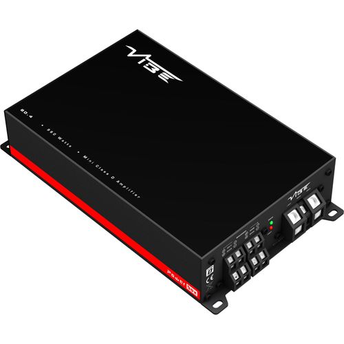 Vibe Powerbox 80.4M Amp Compact Micro Class D 4 Channel Car Stereo Amplifier