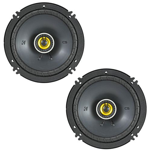 Kicker CSC654 CS Series 6.5" 16cm 2 Way Car Door Coaxial Speakers 90w RMS