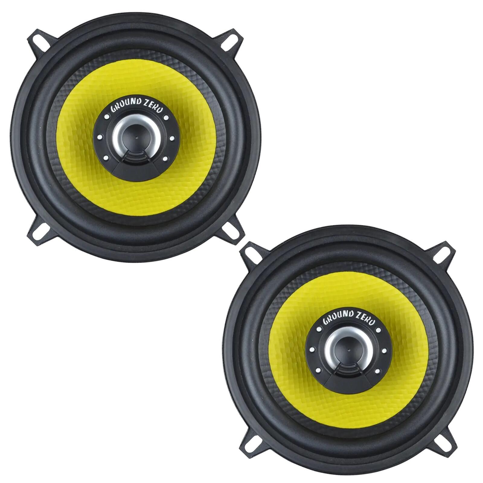 Ground Zero Titanium | GZTF 5.2X 5 Inch | 2 Way Car Van Coaxial Door ...