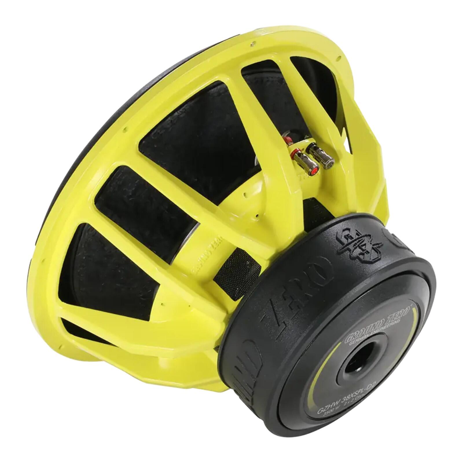 Ground Zero Hydrogen GZHW 38XSPLD2 Sub 38cm 15 Inch SPL Subwoofer