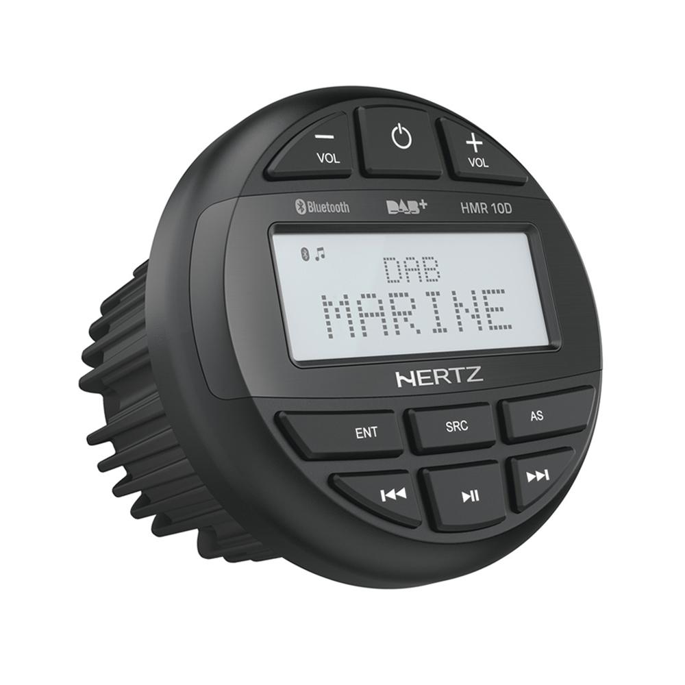 Hertz HMR 10 D Marine Digital Media Receiver Bluetooth USB DAB Source Unit 4x50w