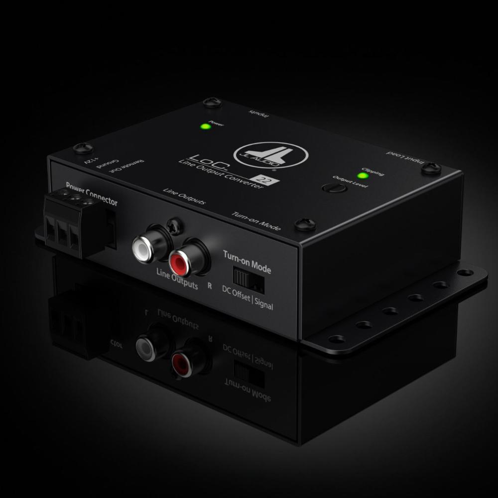 JL Audio LoC-22 Fully Active 2 Channel Speaker Level to Line Output Converter