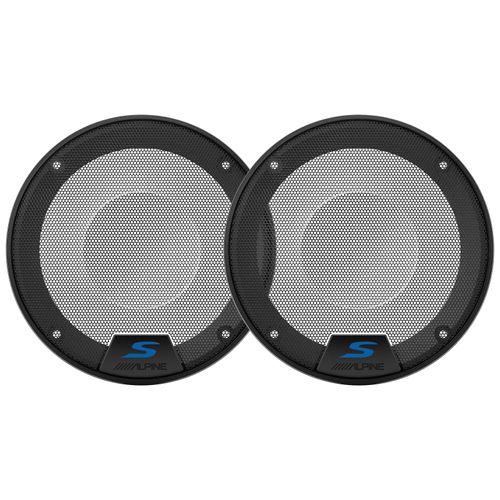 Alpine KTE-S50G Metal Mesh Grilles for S Series S-S50 & 5 Inch Car Speakers