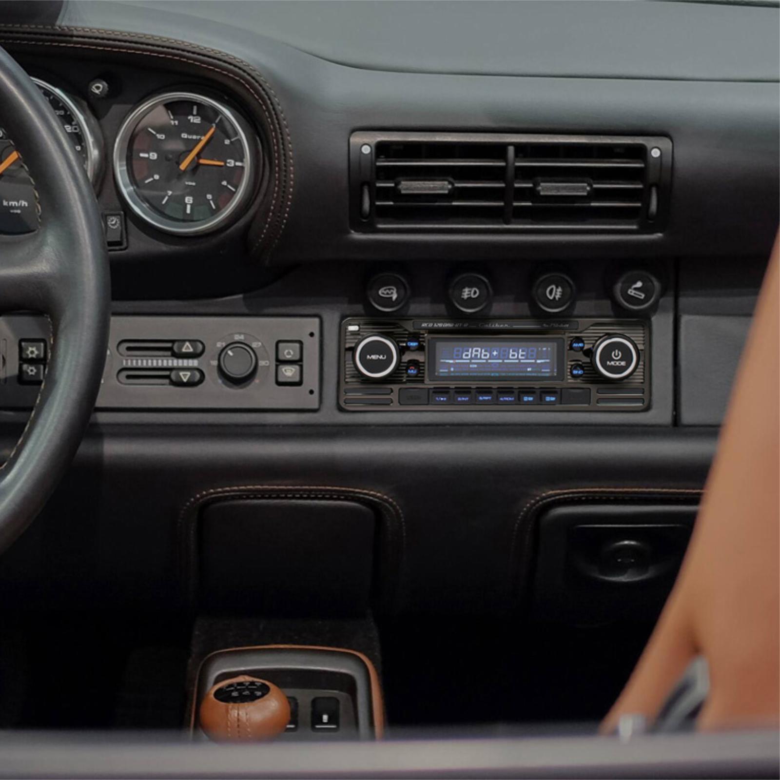 caliber retro car stereo