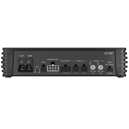 Audison Forza AF C4D Amplifier 4 Channel Bridgeable Class D Amp 600w RMS