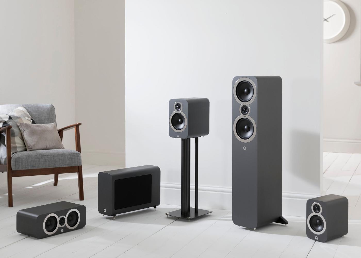 q acoustics home cinema speakers