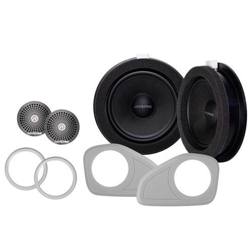 Alpine SPC-106TRA7 Plug & Play Front Component Speakers for Ford Transit Custom