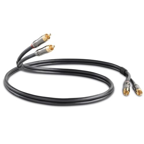QED Performance Audio Graphite Stereo RCA Phono Interconnect Cable 3m