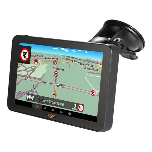 Aguri RV760 Motorhome & Caravan GPS Sat Nav 7" Screen WiFi UK & Europe Maps