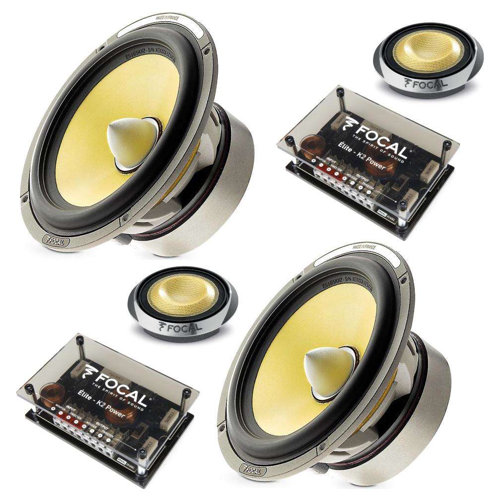 Focal ES 165KX2 K2 Power Series component speakers