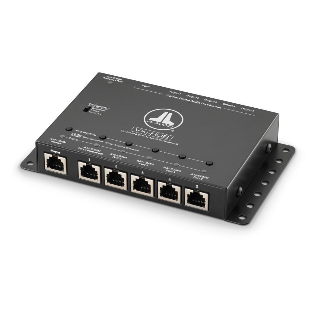 JL Audio VXi-HUB JLid Comm & Optical Audio Network Hub for VXi Amps Amplifiers
