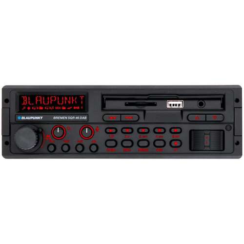 Retro style deals bluetooth car stereo