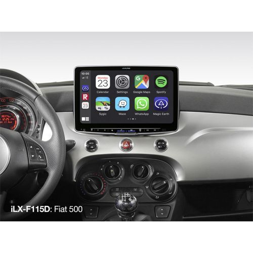 Alpine ILX-F115D Halo 11 Apple CarPlay install