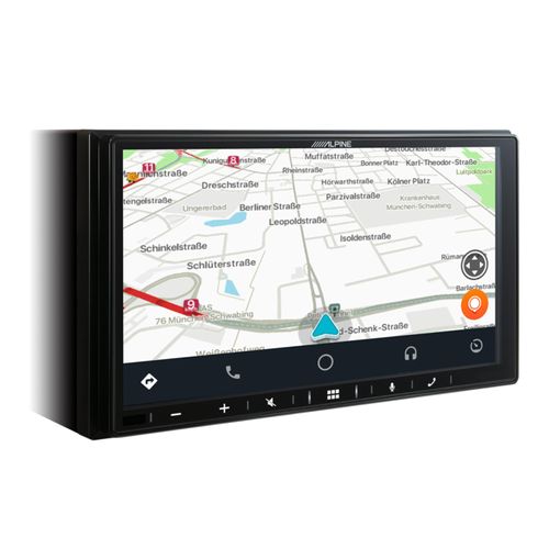 Alpine iLX-W650BT Apple CarPlay Android Auto Bluetooth Shallow Mount Car Stereo
