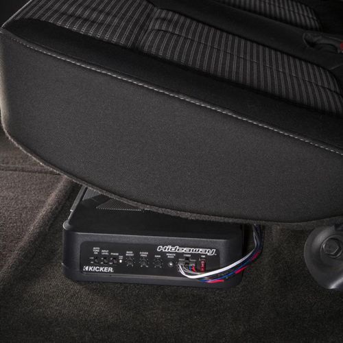 Kicker Hideaway HS8 Sub 8" Compact Powered Active Underseat Subwoofer 150w RMS